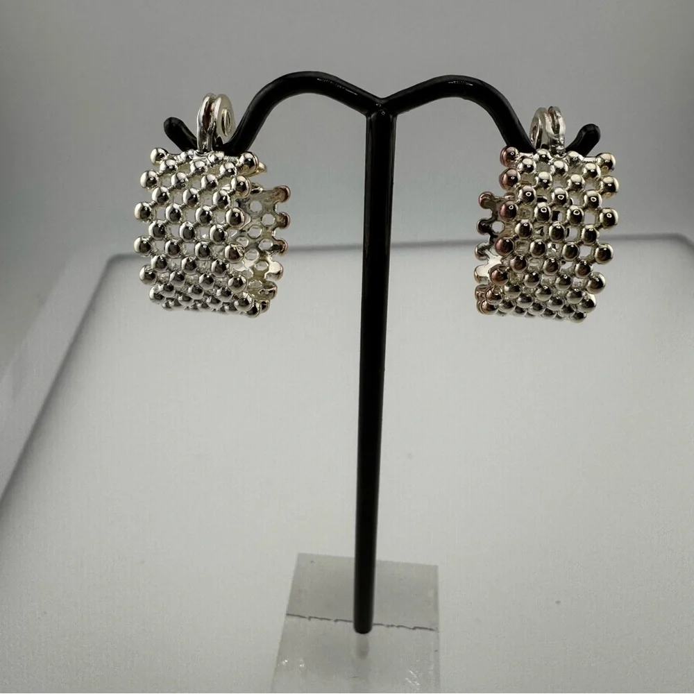 Anne Klein Silver Clip-On Earrings